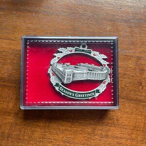 Lambeau Field Pewter Ornament | Original Box | Green Bay Packers Collectible